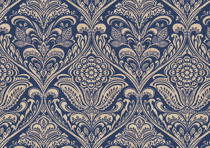 Hathaway, Indigo - Made to Measure Curtains - Image 9
